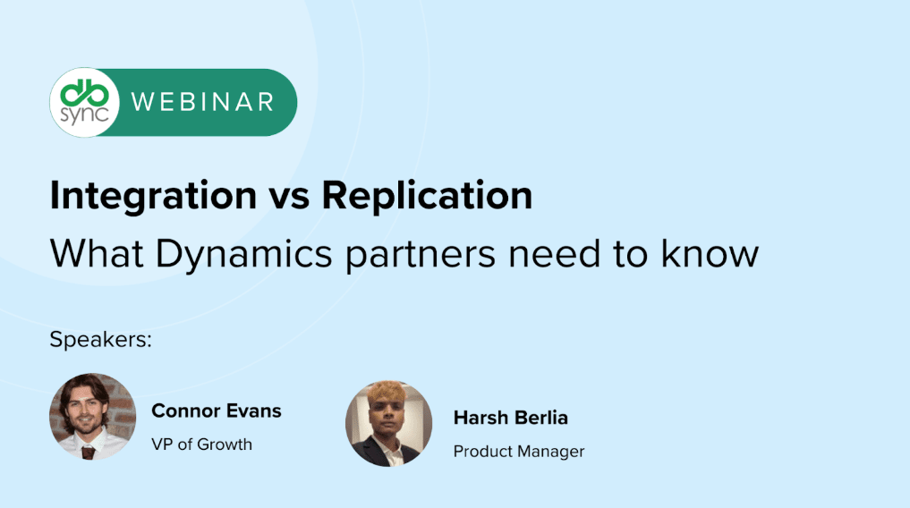 integration vs replication