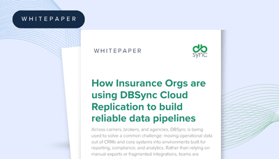 How Insurance Orgs are using DBSync’s workflow automation and data replication