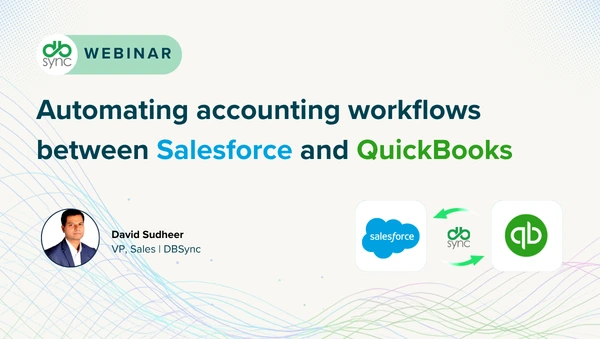 Automating accounting workflows between Salesforce & QuickBooks