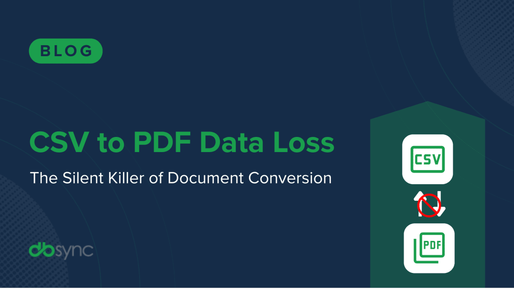csv to pdf data loss